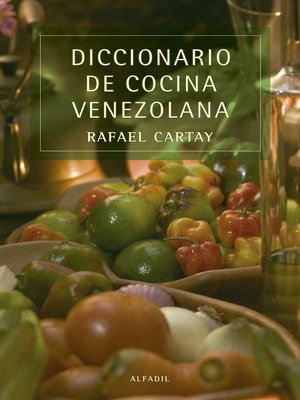cover image of Diccionario de cocina venezolana